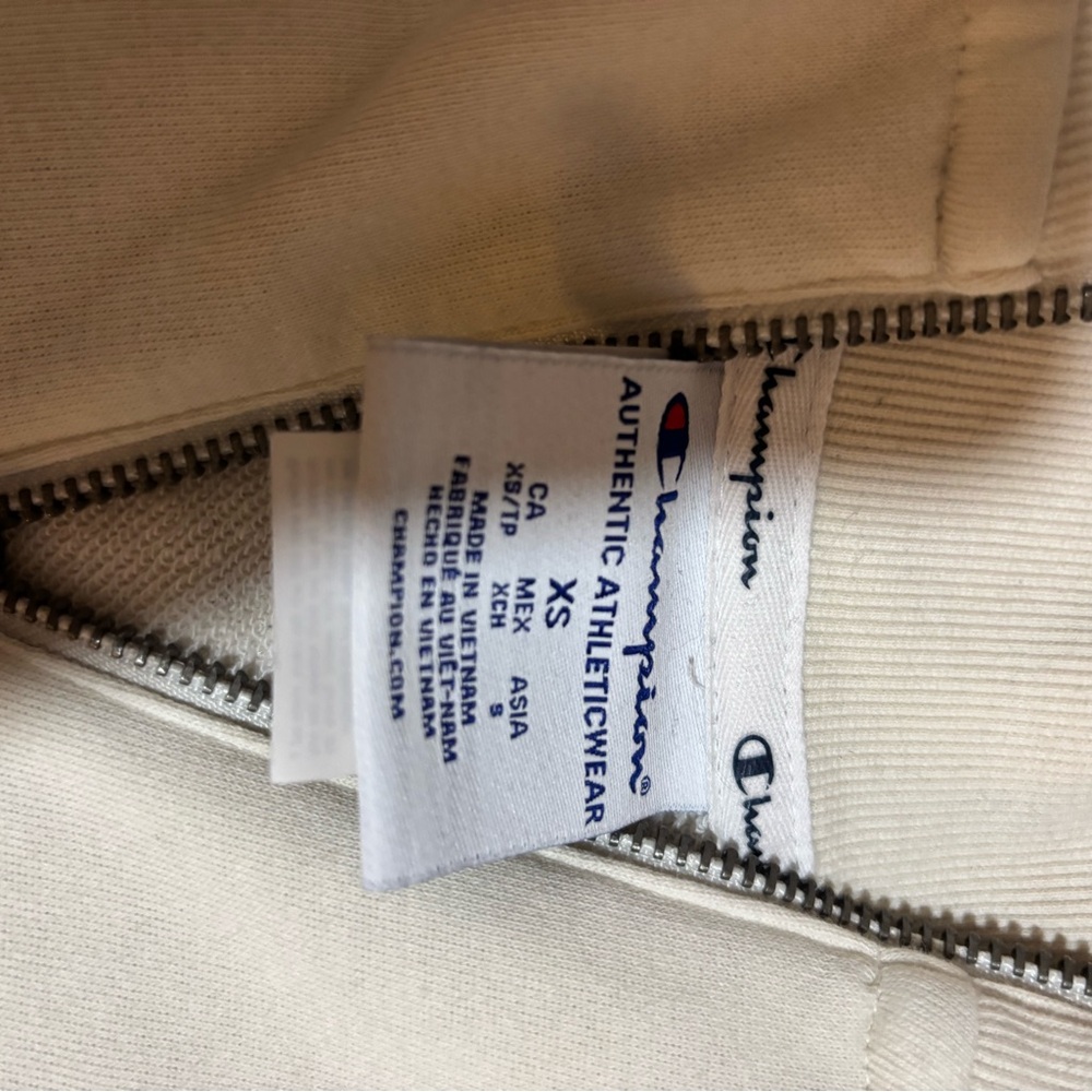 Champion Black and White Embroidered Jacket